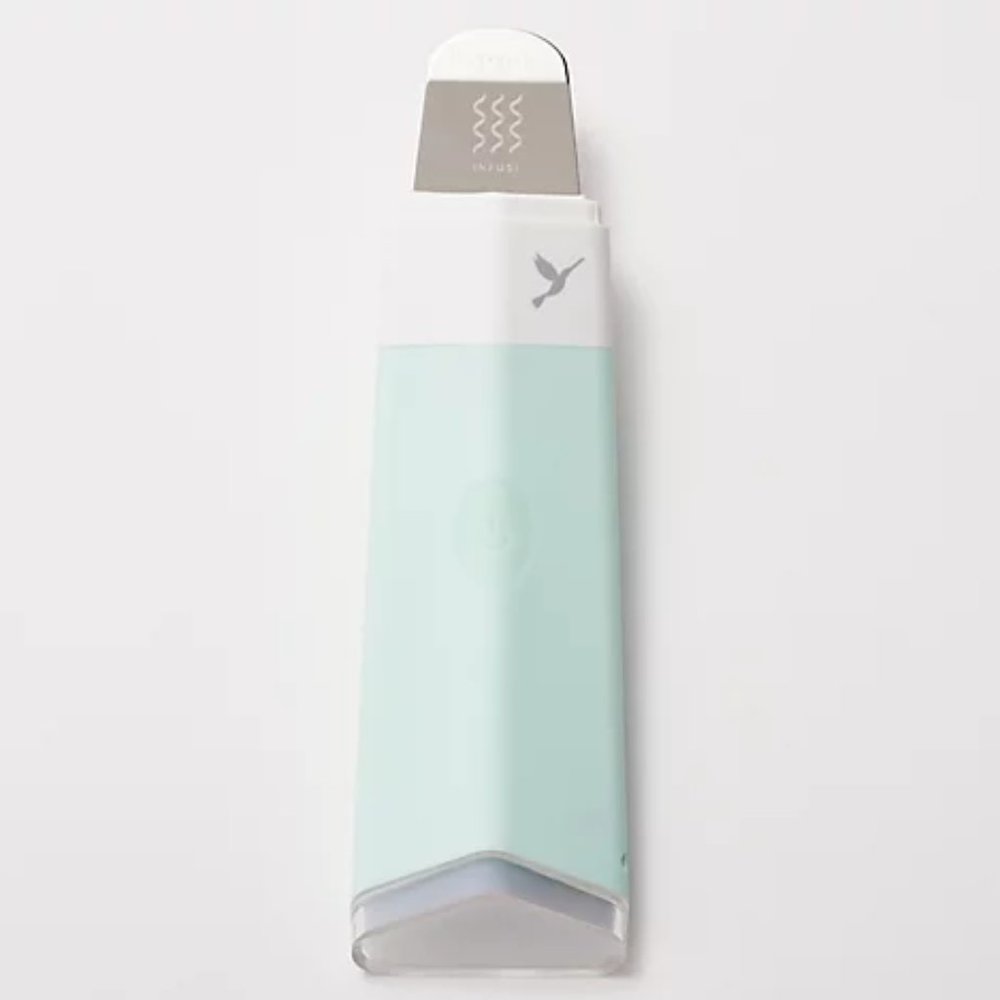 BNIB DERMAPORE by DERMAFLASH Pore Extractor & Serum Infuser Tool Color: Icy Mint
